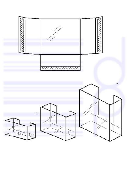 4 IN. x 5 IN. x 1-1/4 IN. Flat  Pocket