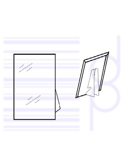 8-1/2 IN. x 11 IN. Easel Back