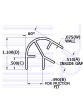 1/2 IN. x 60 Degree Corner Molding (12.70 mm)