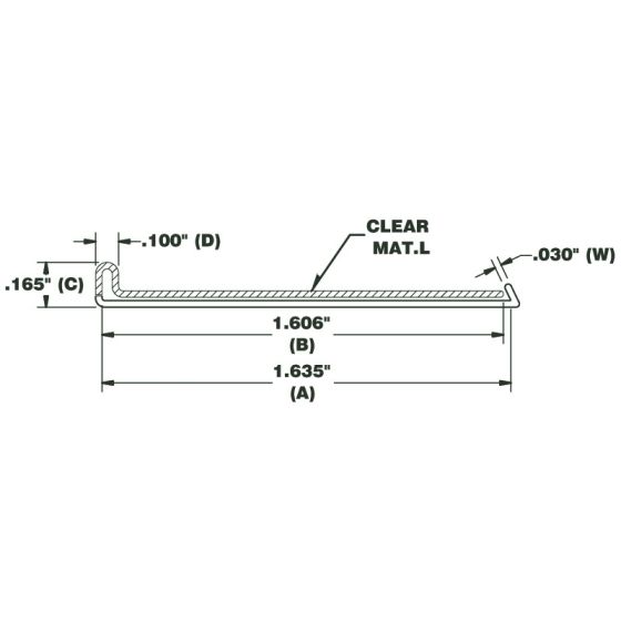 1-5/8 In Co- Ex Data Trak