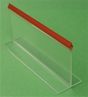3 IN. Clear Divider w/ Red Tip 36 IN.