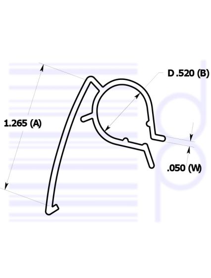 1-1/4 IN. Wire Clip (31.75mm)