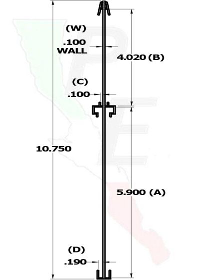 Two Sided Small Sign Board H=10-3/4" x L=12-1/2"
